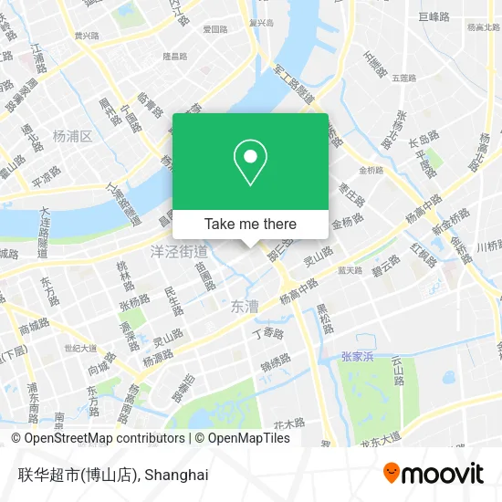 联华超市(博山店) map