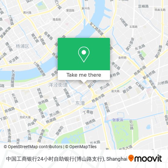 中国工商银行24小时自助银行(博山路支行) map