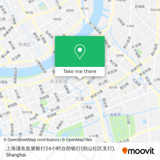 上海浦东发展银行24小时自助银行(崮山社区支行) map
