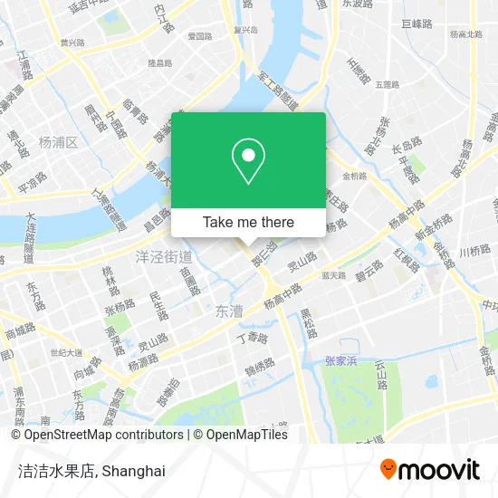 洁洁水果店 map