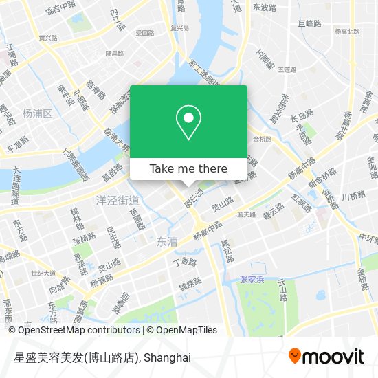 星盛美容美发(博山路店) map