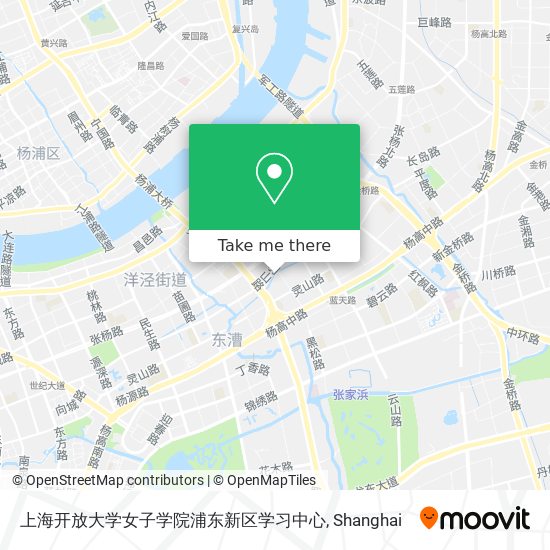 上海开放大学女子学院浦东新区学习中心 map