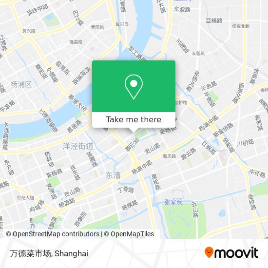 万德菜市场 map
