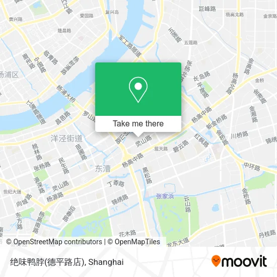 绝味鸭脖(德平路店) map