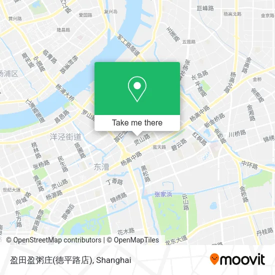盈田盈粥庄(德平路店) map