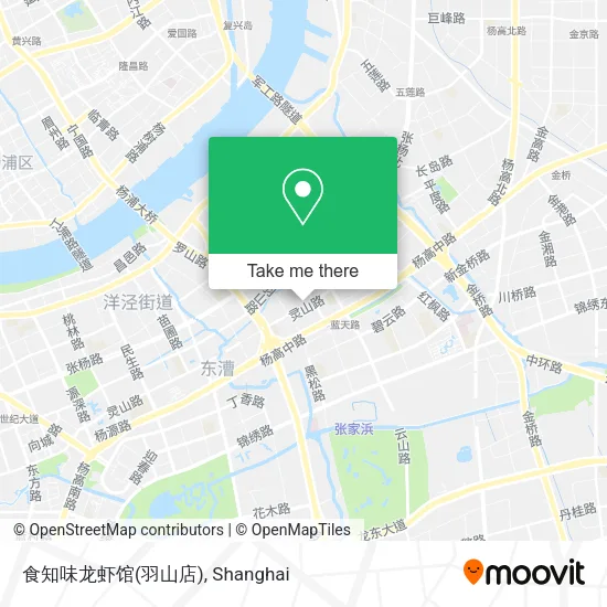 食知味龙虾馆(羽山店) map