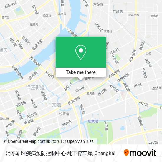 浦东新区疾病预防控制中心-地下停车库 map