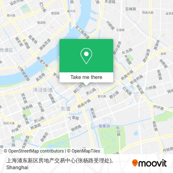 上海浦东新区房地产交易中心(张杨路受理处) map