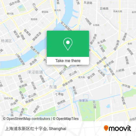 上海浦东新区红十字会 map