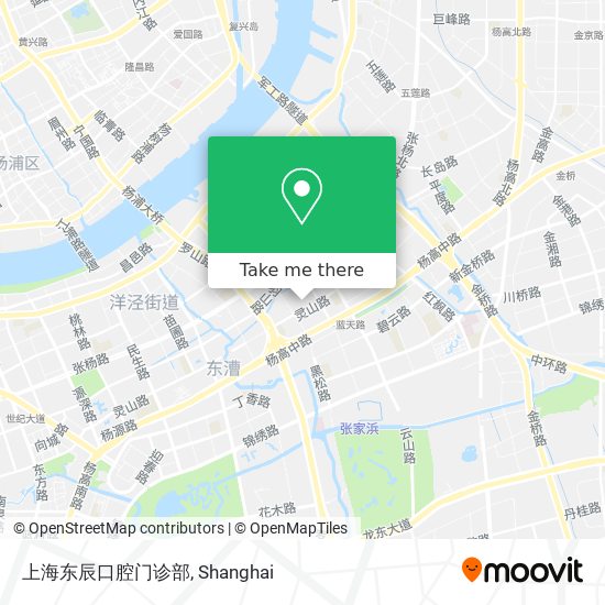 上海东辰口腔门诊部 map