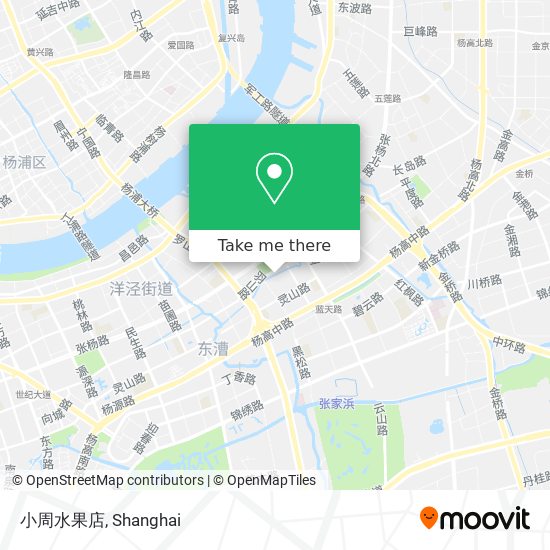 小周水果店 map