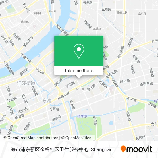 上海市浦东新区金杨社区卫生服务中心 map