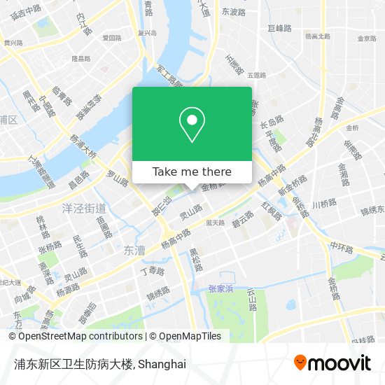 浦东新区卫生防病大楼 map