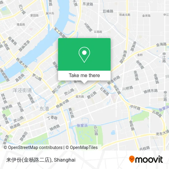 来伊份(金杨路二店) map