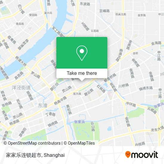 家家乐连锁超市 map