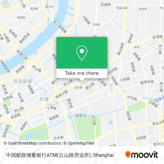 中国邮政储蓄银行ATM(云山路营业所) map