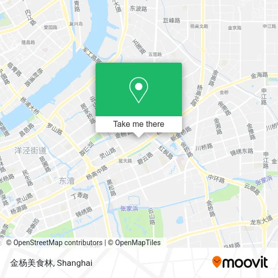 金杨美食林 map