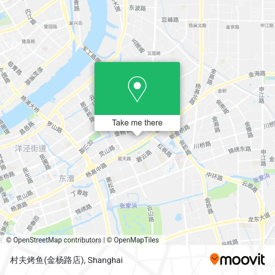 村夫烤鱼(金杨路店) map