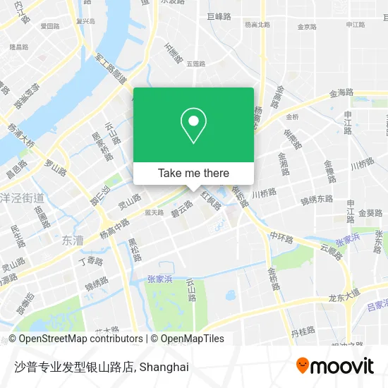 沙普专业发型银山路店 map
