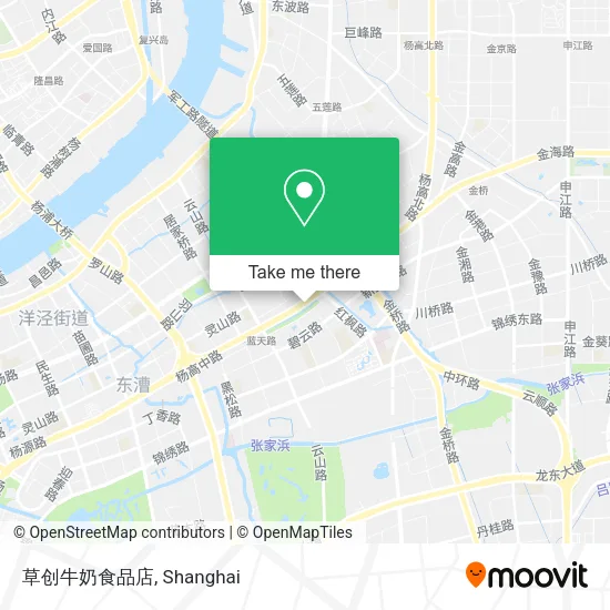 草创牛奶食品店 map