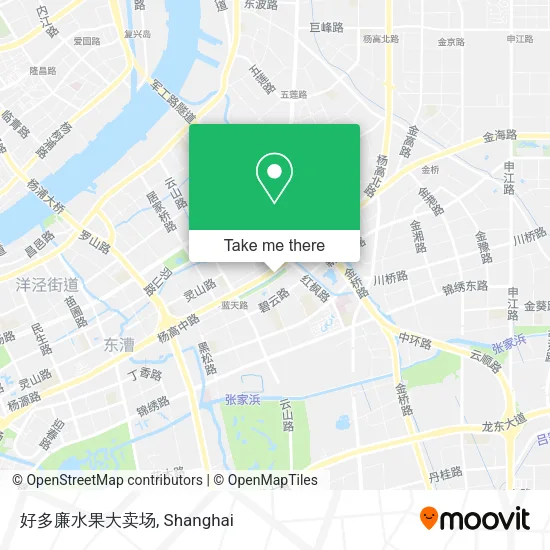 好多廉水果大卖场 map
