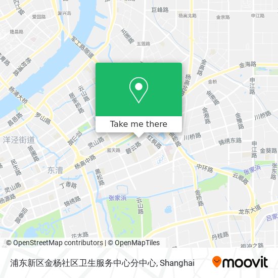 浦东新区金杨社区卫生服务中心分中心 map