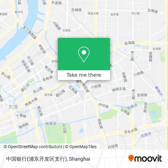 中国银行(浦东开发区支行) map