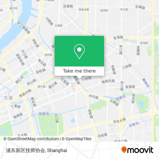 浦东新区技师协会 map