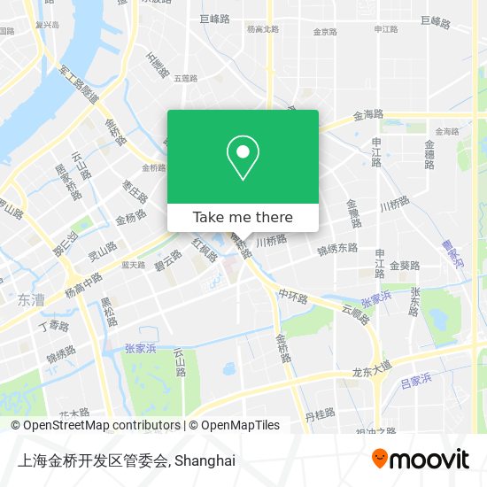 上海金桥开发区管委会 map