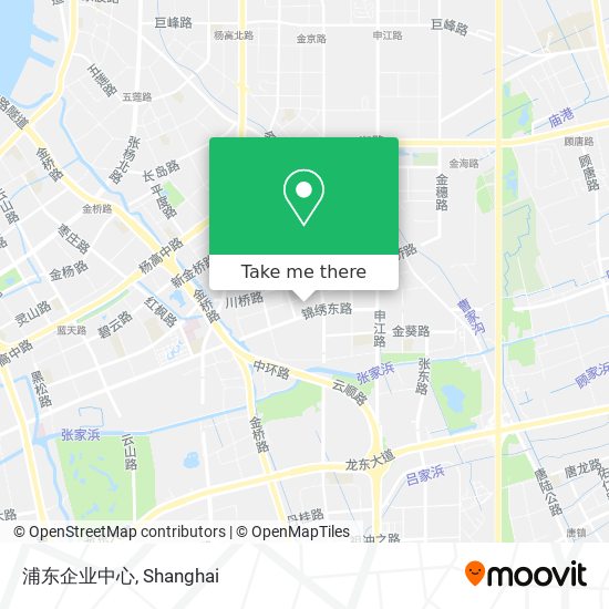浦东企业中心 map