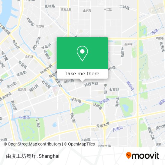 由度工坊餐厅 map