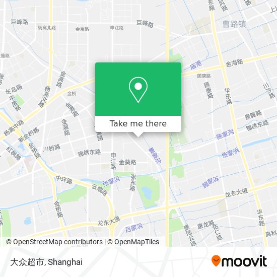 大众超市 map