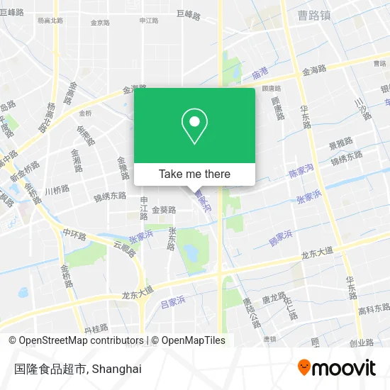 国隆食品超市 map