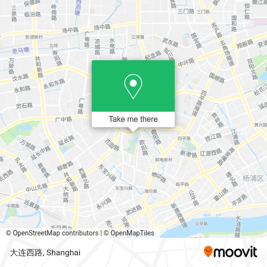 大连西路 map