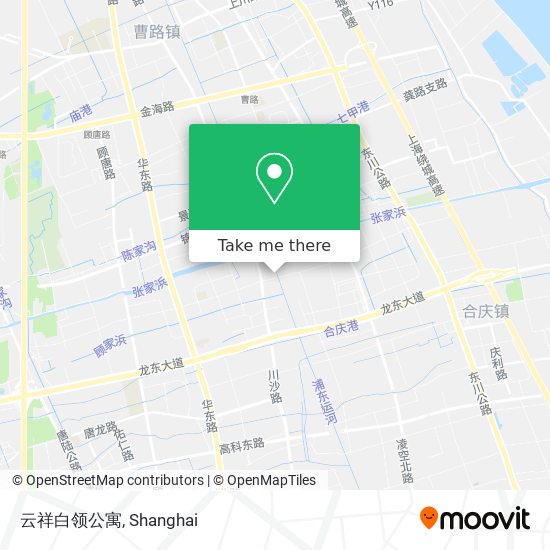 云祥白领公寓 map