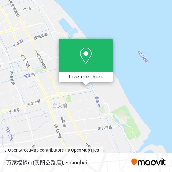 万家福超市(奚阳公路店) map