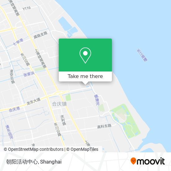 朝阳活动中心 map