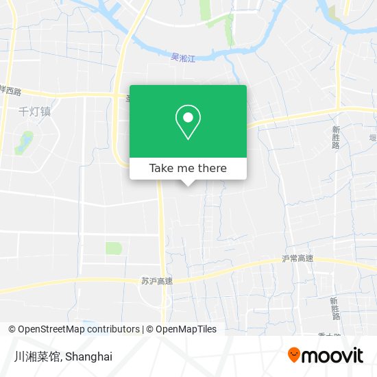 川湘菜馆 map