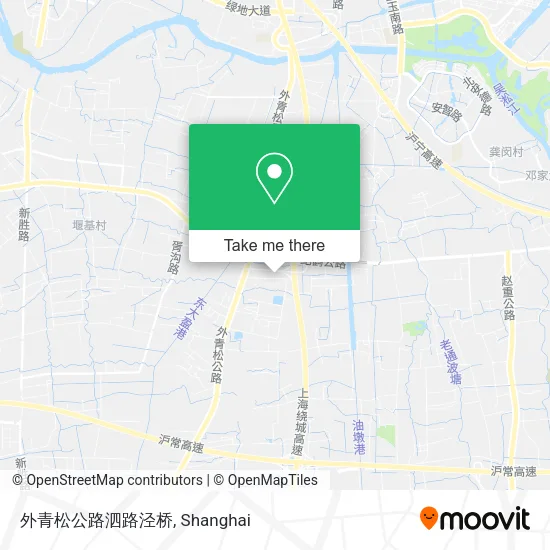 外青松公路泗路泾桥 map