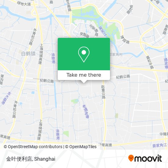 金叶便利店 map