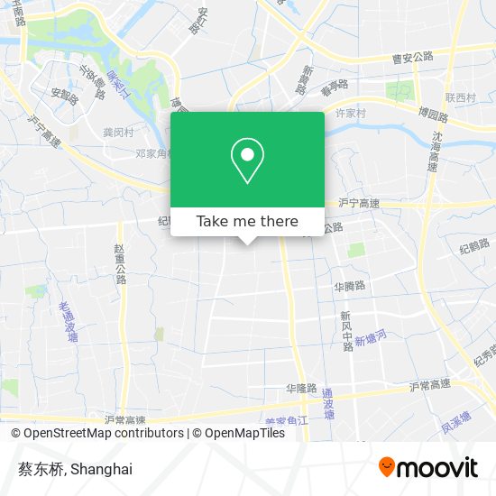 蔡东桥 map