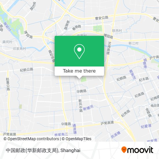 中国邮政(华新邮政支局) map