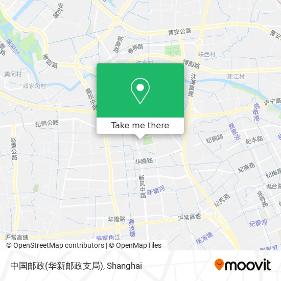 中国邮政(华新邮政支局) map