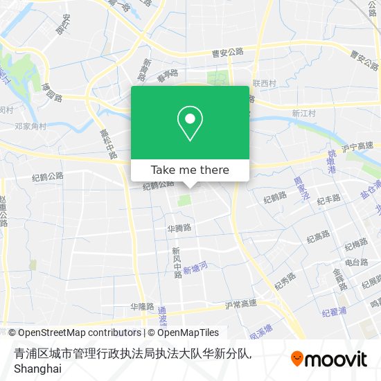 青浦区城市管理行政执法局执法大队华新分队 map
