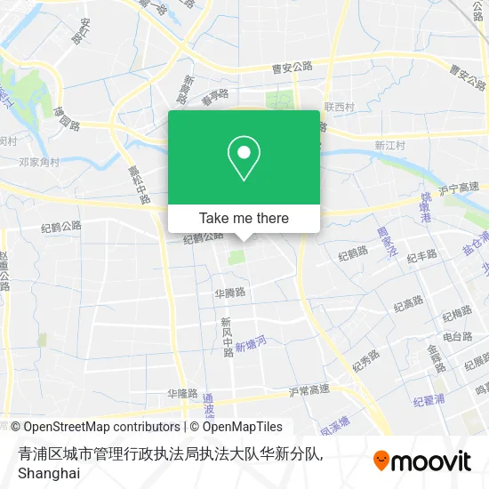 青浦区城市管理行政执法局执法大队华新分队 map