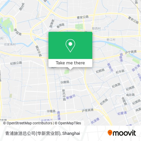 青浦旅游总公司(华新营业部) map