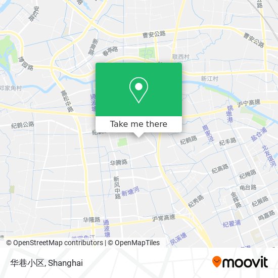 华巷小区 map
