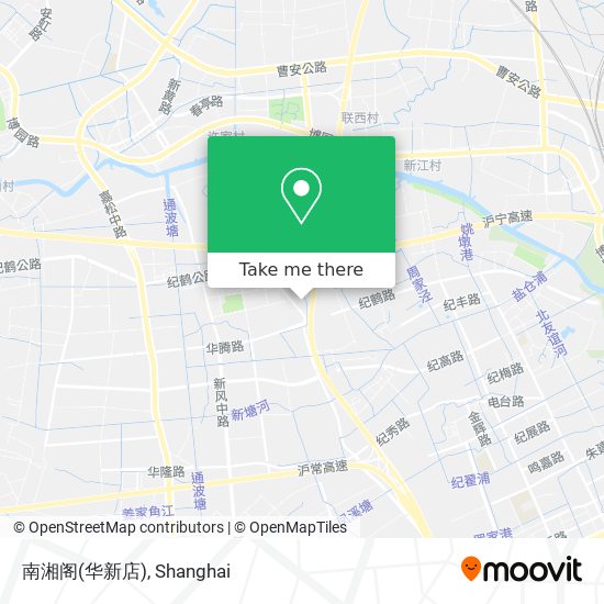 南湘阁(华新店) map