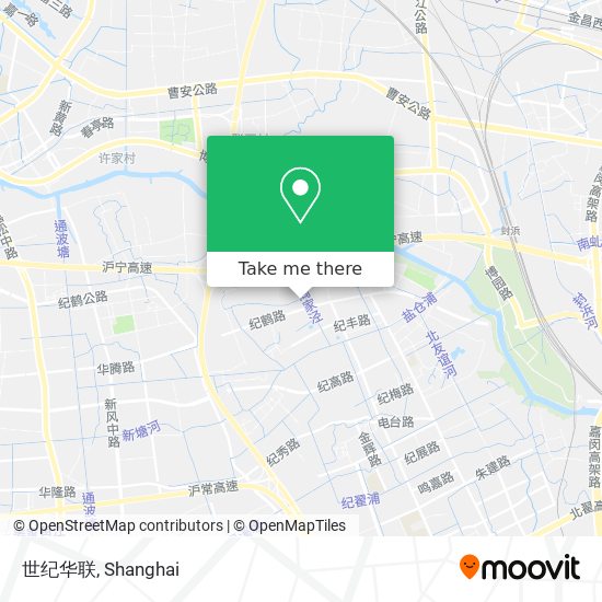 世纪华联 map