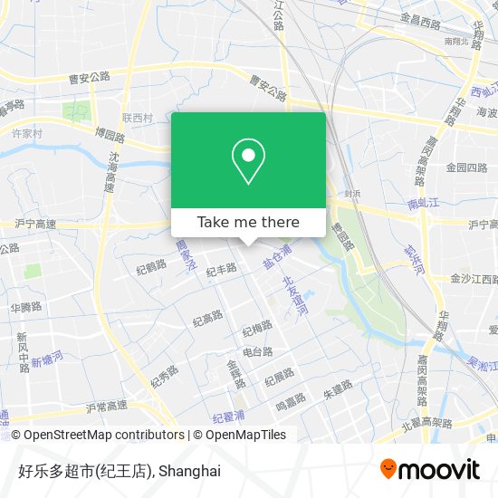 好乐多超市(纪王店) map